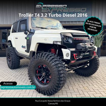 TROLLER T4 3.2 XLT 4X4 20V TURBO INTERCOOLER DIESEL 2P MANUAL